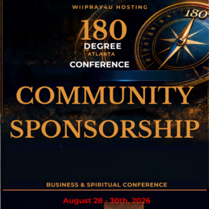 180 Degree Conference Community Sponsorship